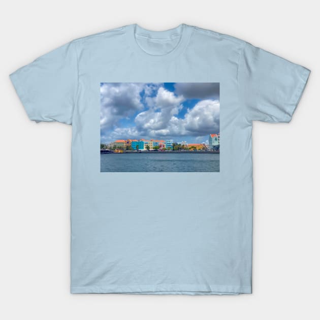 Otrobanda District of Willemstad Curacao T-Shirt by Debra Martz
